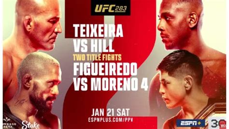 ufc 283 horário.